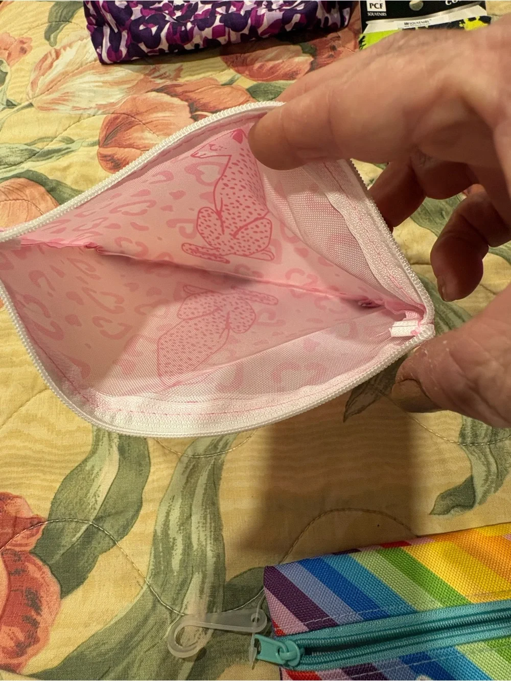 Pink 'it' Cosmetic Pouch — Bright Pink Makeup Bag
